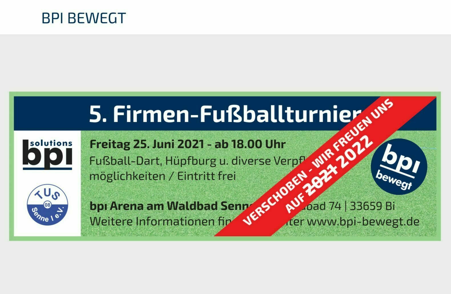 bpi bewegt fussballturnier