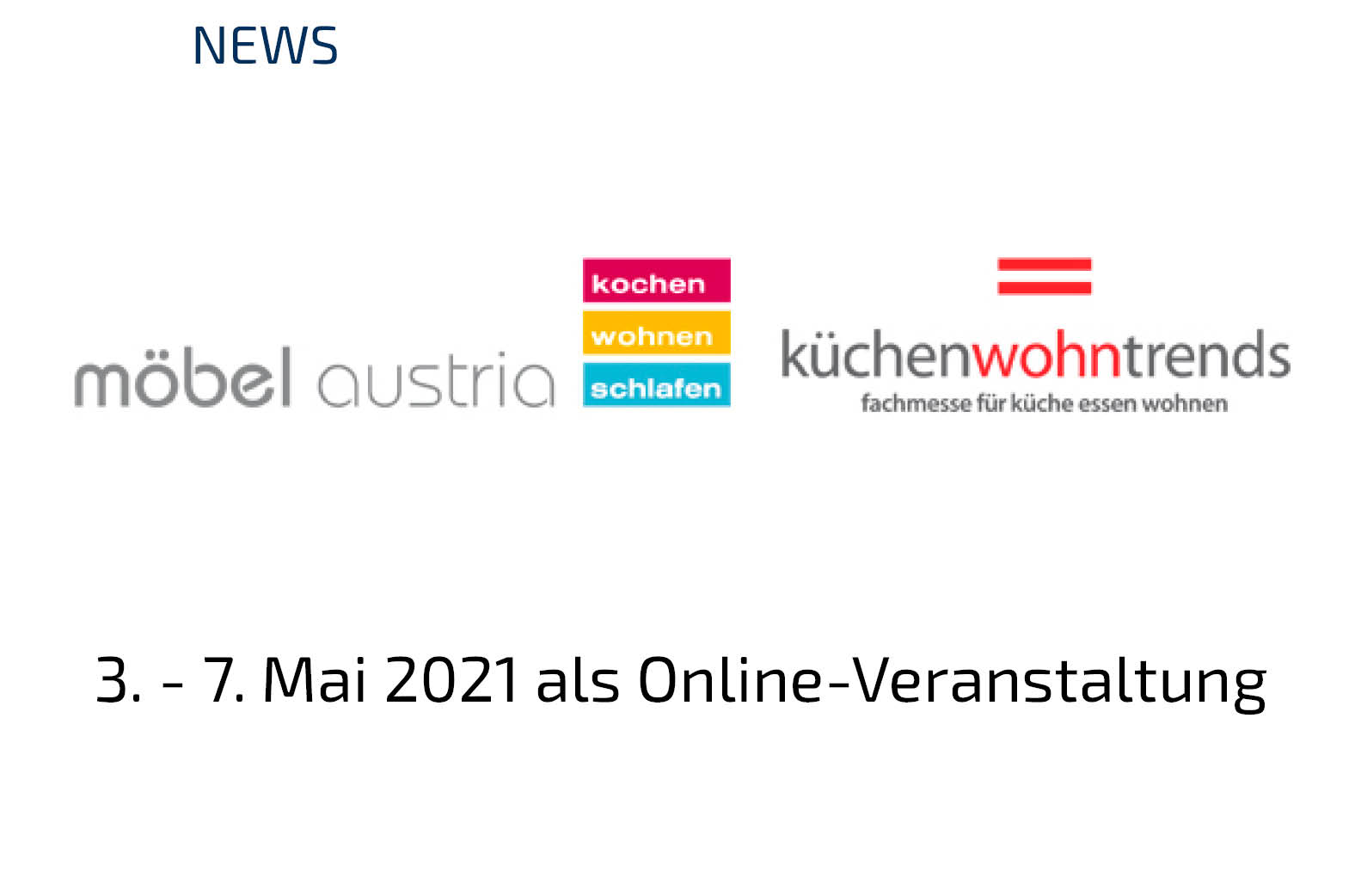 möbel austria und küchenwohntrends 2021